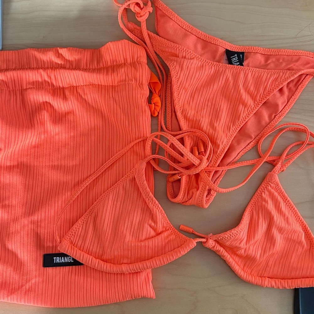 Triangl Swimwear in Vibrant Orange